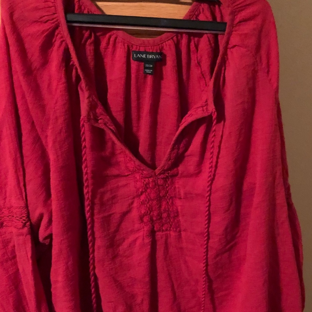 Long sleeve tunic from Lane Bryant. Size 22/24.